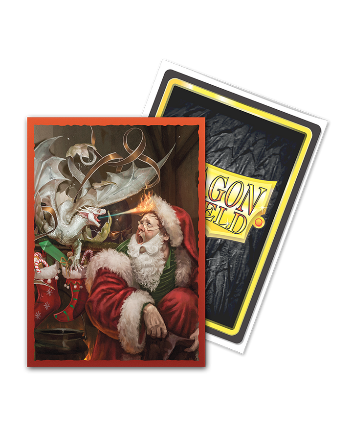 Dragon Shield Sleeves - Brushed Art Christmas 2021 (100ct)
