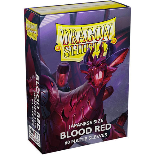 Dragon Shield Sleeves - Matte Blood Red &
