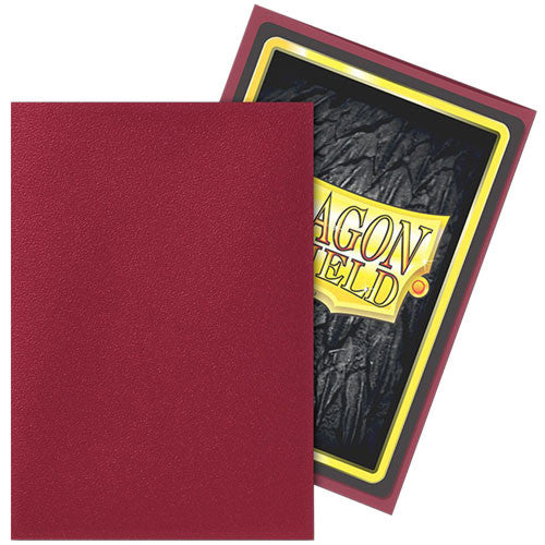 Dragon Shield Sleeves - Matte Blood Red &