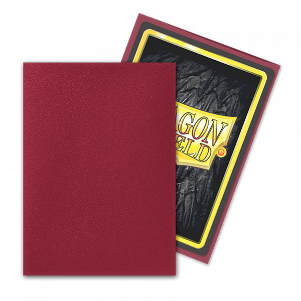 Dragon Shield Sleeves - Matte Blood Red &