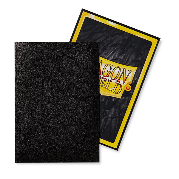 Dragon Shield Sleeves - Matte Jet Japanese Size (60)