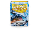 Dragon Shield Sleeves - Matte Sapphire Standard Size (100ct)