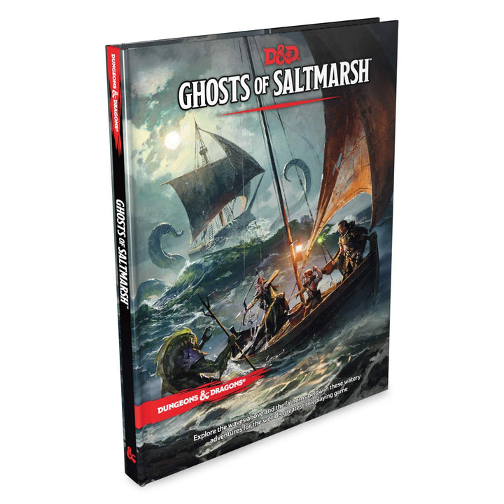 Dungeons &amp; Dragons Ghosts of Saltmarsh Hardcover Book (RPG Adventure) - The Hobby Hub