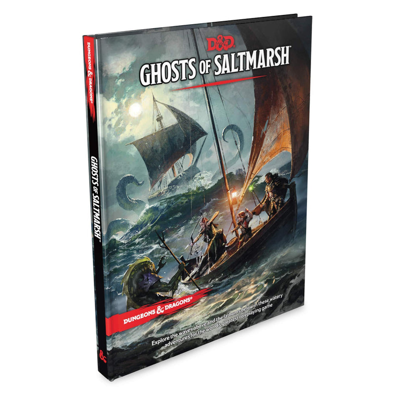Dungeons & Dragons Ghosts of Saltmarsh Hardcover Book (RPG Adventure)