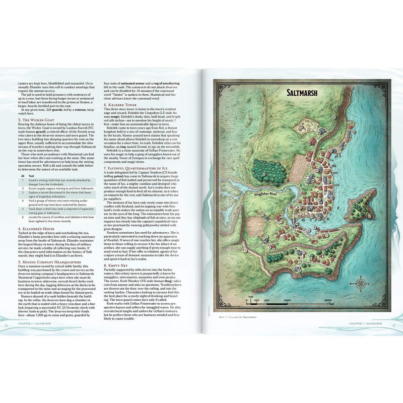 Dungeons & Dragons Ghosts of Saltmarsh Hardcover Book (RPG Adventure) - The Hobby Hub