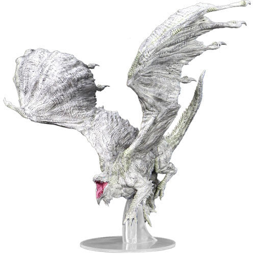 Dungeons &amp; Dragons Icons of the Realms - Adult White Dragon Premium Figure