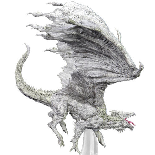 Dungeons &amp; Dragons Icons of the Realms - Adult White Dragon Premium Figure