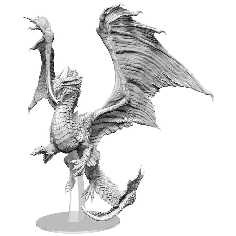 Dungeons & Dragons Unpainted Minis Adult Bronze Dragon