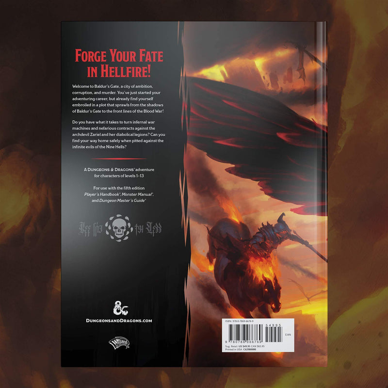 Dungeons & Dragons Baldur's Gate: Descent Into Avernus Hardcover Book (D&D Adventure) - The Hobby Hub