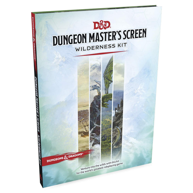Dungeons and Dragons RPG: Dungeon Master`s Screen Wilderness Kit - The Hobby Hub