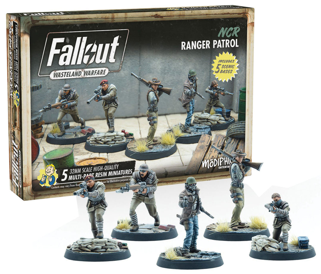 Fallout: Wasteland Warfare - NCR Ranger Patrol