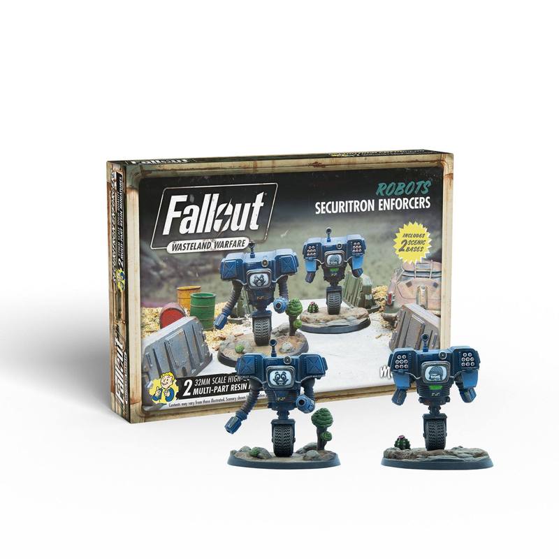Fallout: Wasteland Warfare- Robots Securitron Enforcers