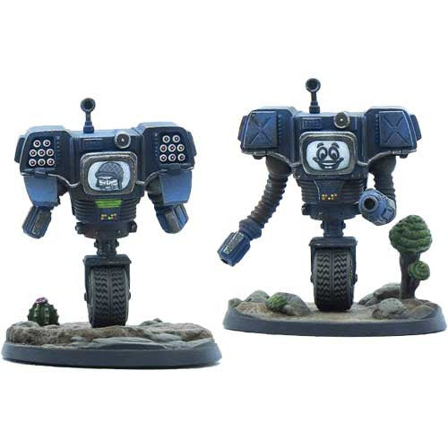 Fallout: Wasteland Warfare- Robots Securitron Enforcers