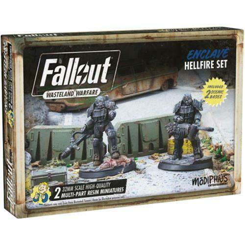 Fallout: Wasteland Warfare Enclave Hellfire Set