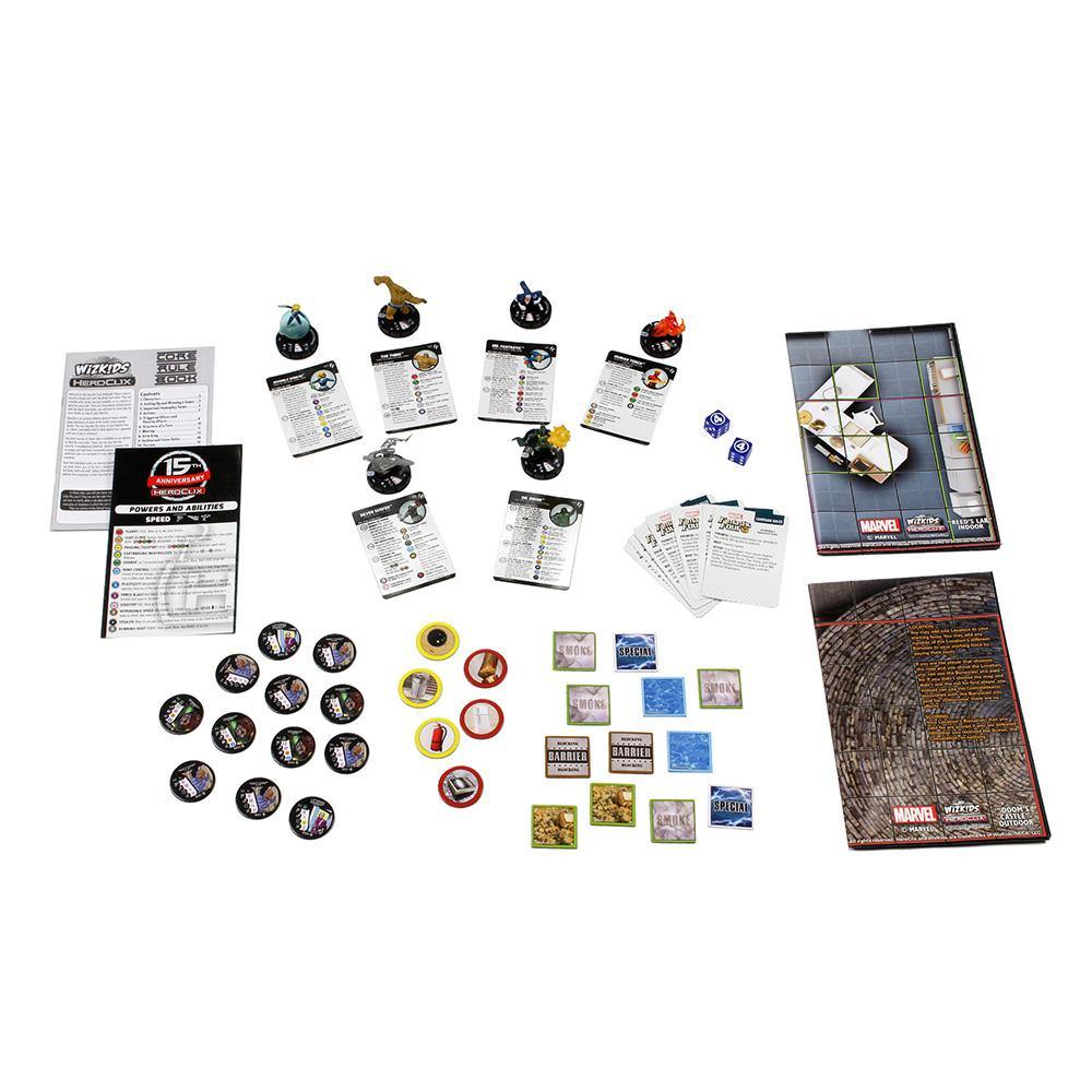 Marvel HeroClix: Fantastic Four Cosmic Clash Starter Set (6 figures) - The Hobby Hub