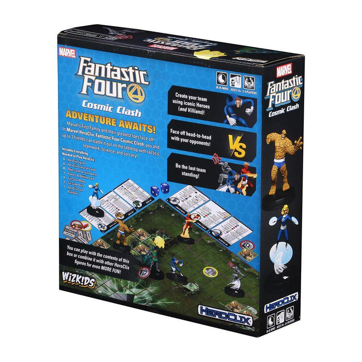 Marvel HeroClix: Fantastic Four Cosmic Clash Starter Set (6 figures) - The Hobby Hub
