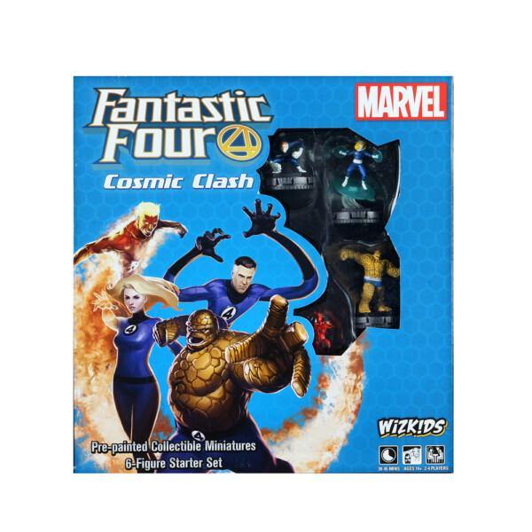 Marvel Heroclix: Fantastic Four Cosmic Clash Starter Set (6 Figures)