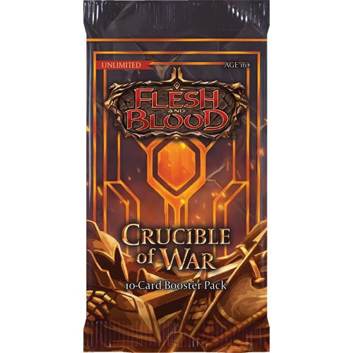 Flesh and Blood TCG: Crucible of War Unlimited Booster Pack