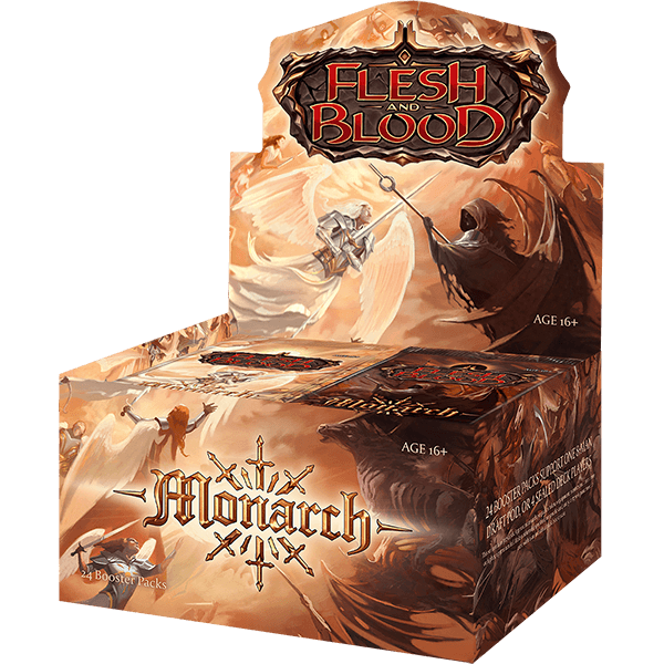 Flesh & Blood TCG Monarch First Edition Booster Box (24 Packs) - The Hobby Hub