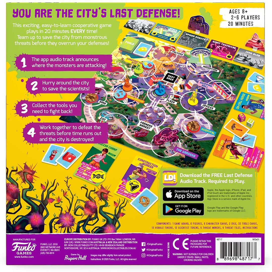 Funko Last Defense Board Game - The Hobby Hub