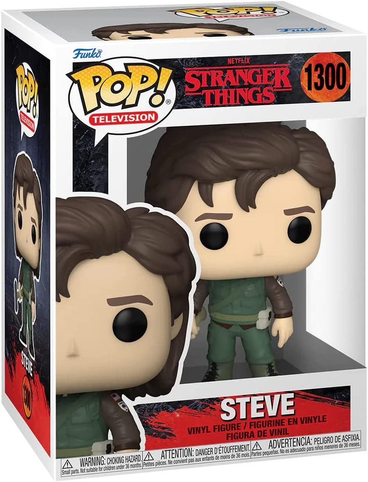 Funko POP - Stranger Things S4 Steve Harrington Hunter Figure