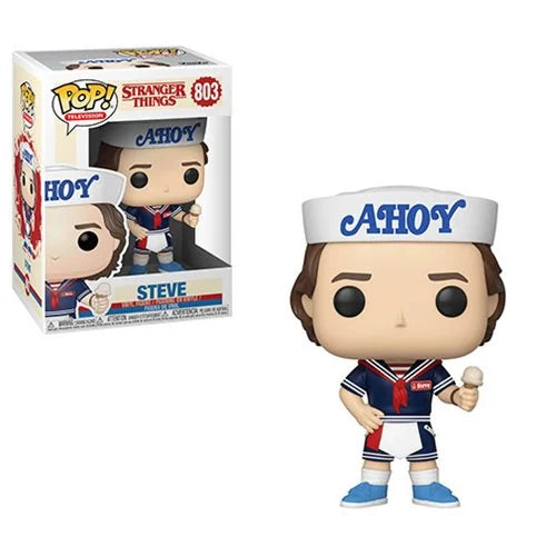 Funko POP - Stranger Things Steve With Hat and Ice Cream