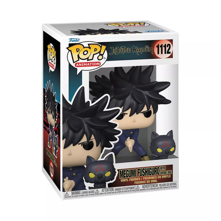 Funko POP Animation - Jujutsu Kaisen S1 Megumi with Dogs