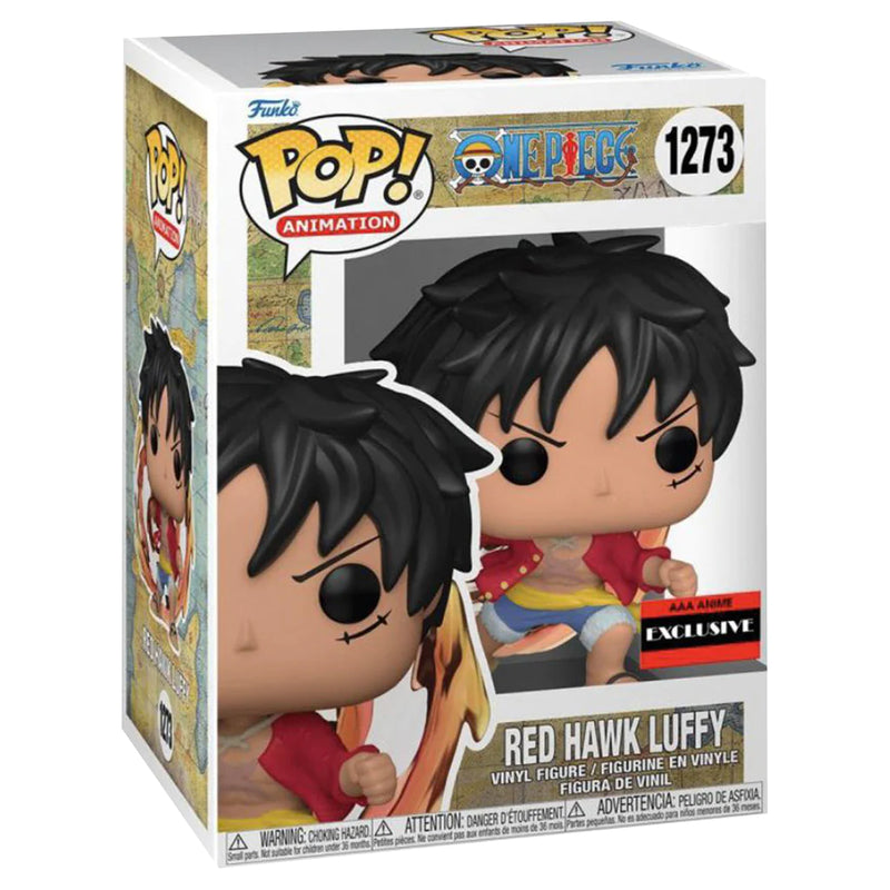 Funko POP Animation - One Piece Monkey D. Luffy Red Hawk AAA Exclusive