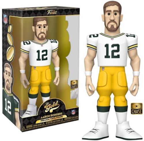 Funko POP NFL - Packers Aaron Rodgers Gold 12" Figure - Chase