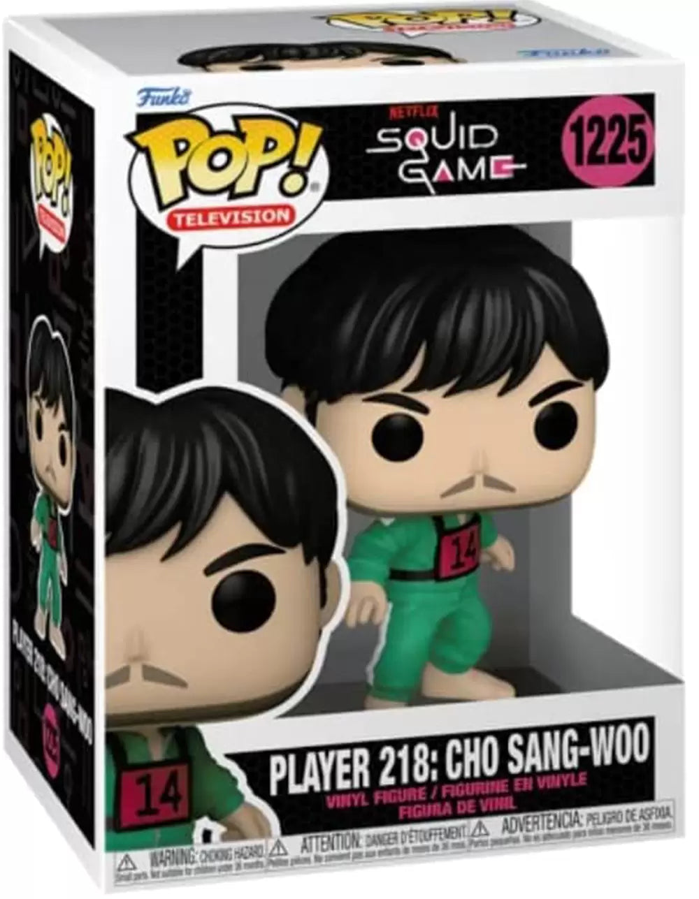 Funko POP TV - Squid Games Sang-Woo 218 Figure