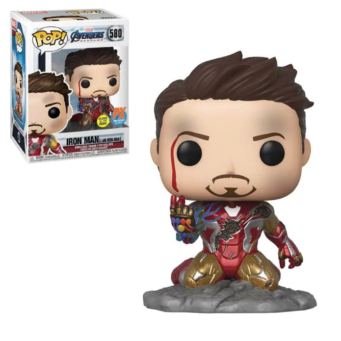 Funko POP! Deluxe - Avengers I Am Ironman GITD PX Exclusive