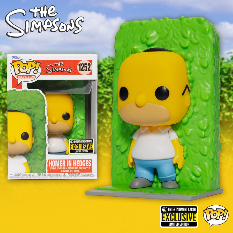 Funko Pop Animation Simpsons - Homer In Hedges