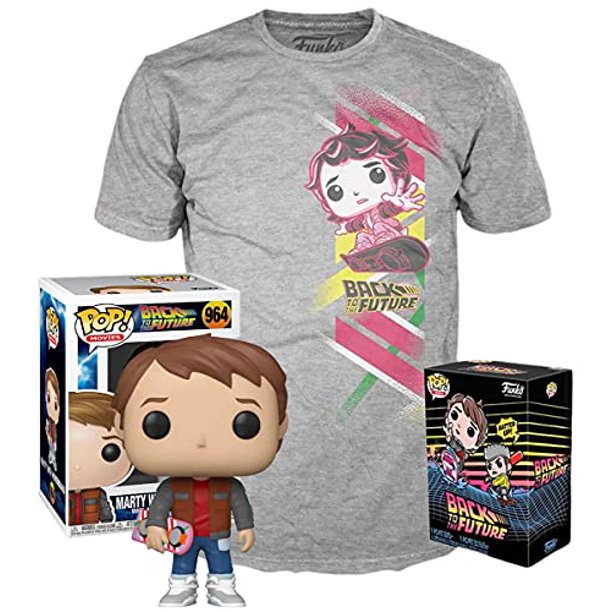 Funko POP Back to the Future T-shirt and Vinyl Figure (XL)