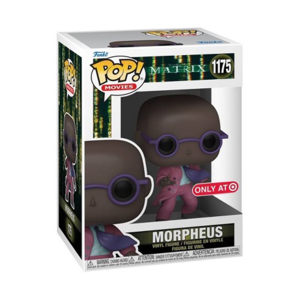 Funko Pop Movies - Matrix Resurrections Morpheus In Pink Suit