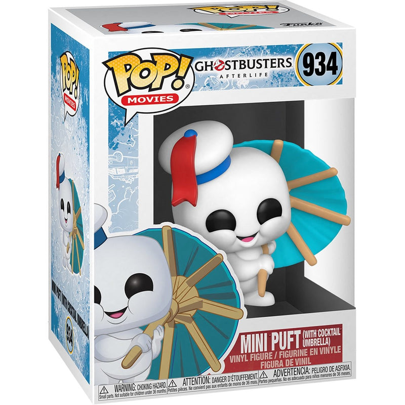 Funko POP Movies Ghostbusters 3 - Afterlife Mini Puft With Cocktail Umbrella