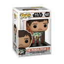Funko POP Star Wars: Mandalorian Mando Holding Child