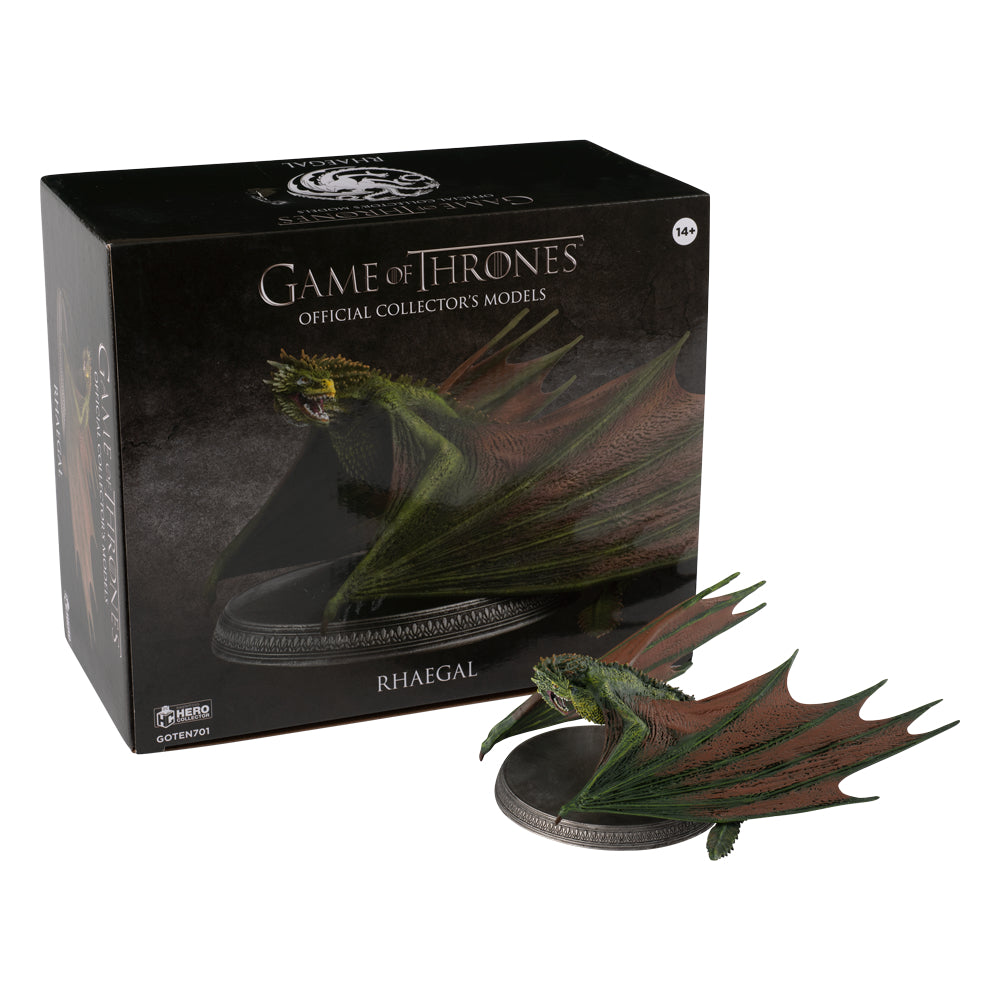 Game Of Thrones Rhaegal Dragon Official Collectors Model 