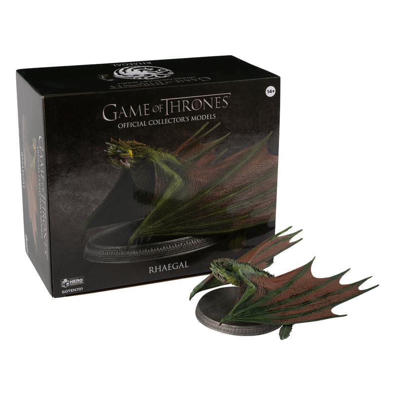 Game Of Thrones Rhaegal Dragon Official Collectors Model