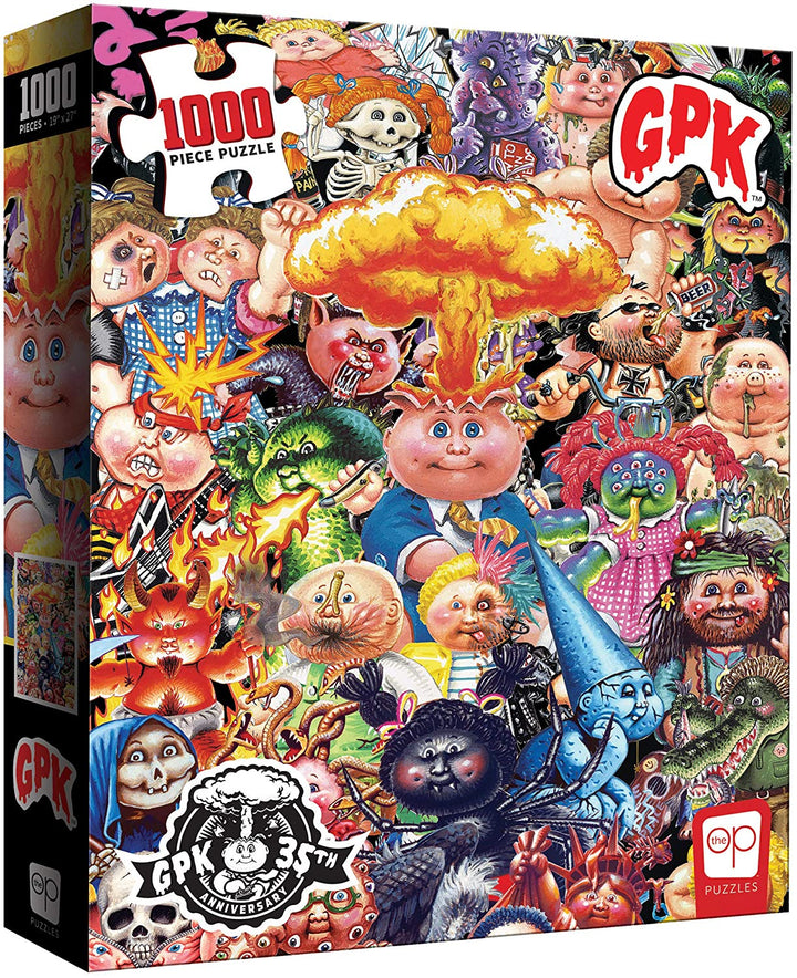 Garbage Pail Kids Yuck! 1000 Piece Jigsaw Puzzle - 35th Anniversary