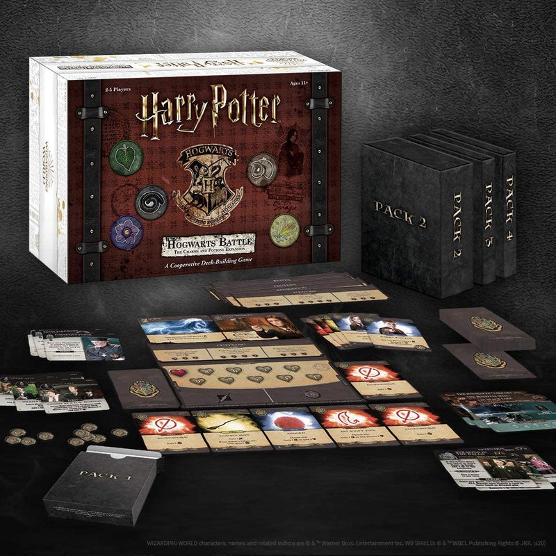 USAOPOLY Harry Potter: Hogwarts Battle - The Charms and Potions Expansion