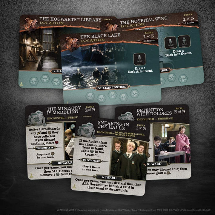 USAOPOLY Harry Potter: Hogwarts Battle - The Charms and Potions Expansion - The Hobby Hub