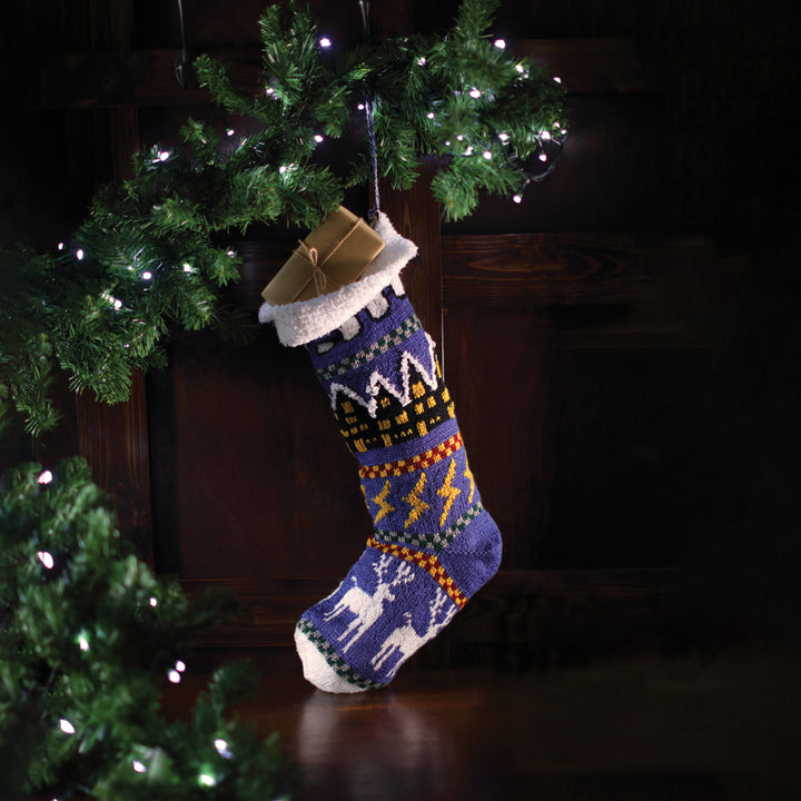 Harry Potter Wizarding World Knit Kit - Hogwarts Christmas Stocking