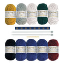 Harry Potter Wizarding World Knit Kit - Hogwarts Christmas Stocking