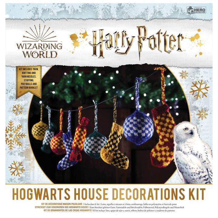 Harry Potter Wizarding World Knit Kit - Hogwarts Christmas Decoration Kit