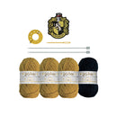 Harry Potter Wizarding World Knit Kit - Hufflepuff House Bobble Hat