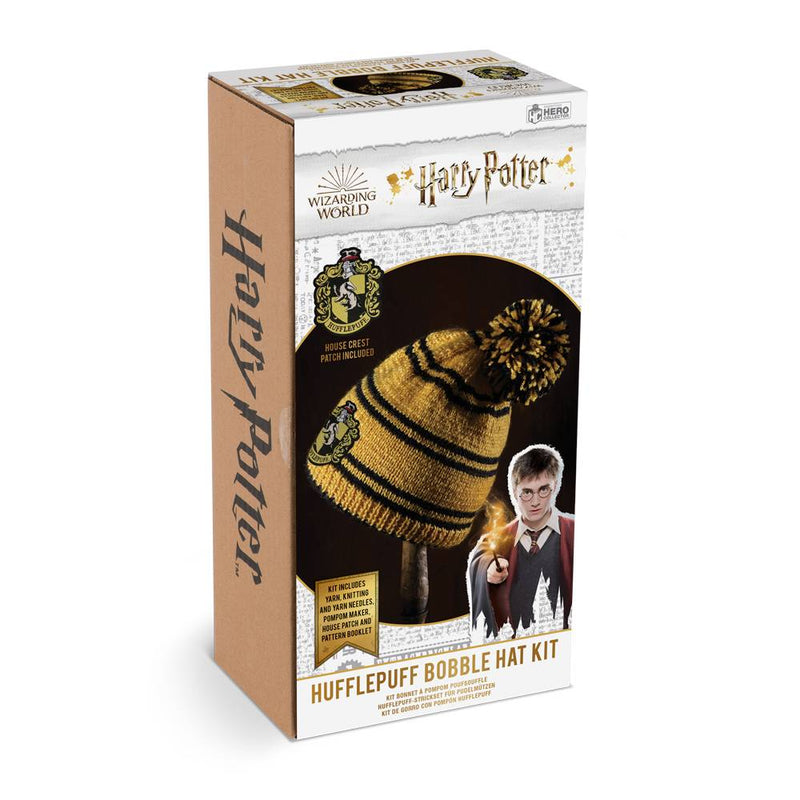 Harry Potter Wizarding World Knit Kit - Hufflepuff House Bobble Hat