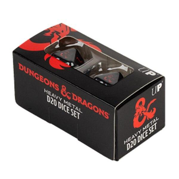 Dungeons &amp; Dragons Heavy Metal D20 Dice Set - The Hobby Hub