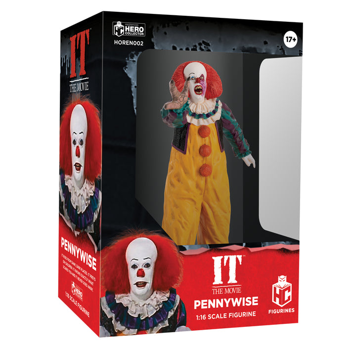 Horror Heroes: 1/16 Pennywise Figurine - IT 1990