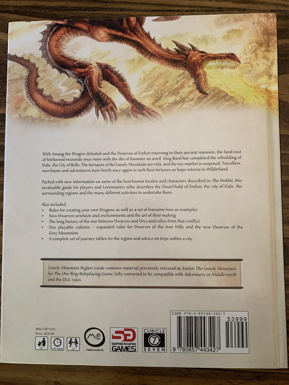 Lonely Mountain Region Guide: Adventures in Middle Earth - The Hobby Hub