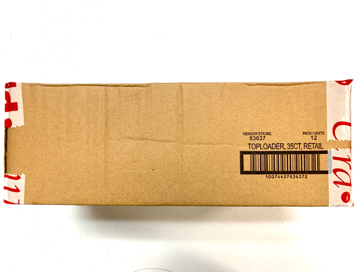 Ultra Pro: Clear Regular Toploaders 35ct Case (12)